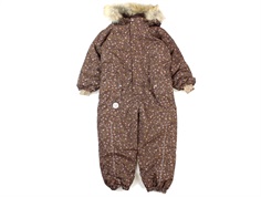 Wheat snowsuit Moe eggplant flowers